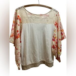 Prana Flutter Sleeve Top Size S